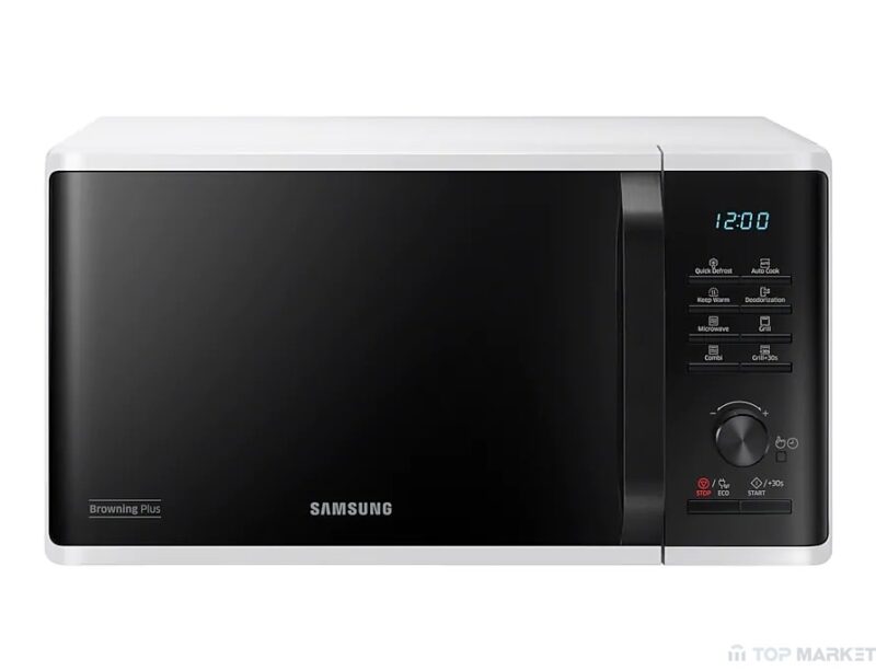 Микровълнова фурна SAMSUNG MG23K3515AW/OL Намаления и отстъпки ЧеренПетък 3