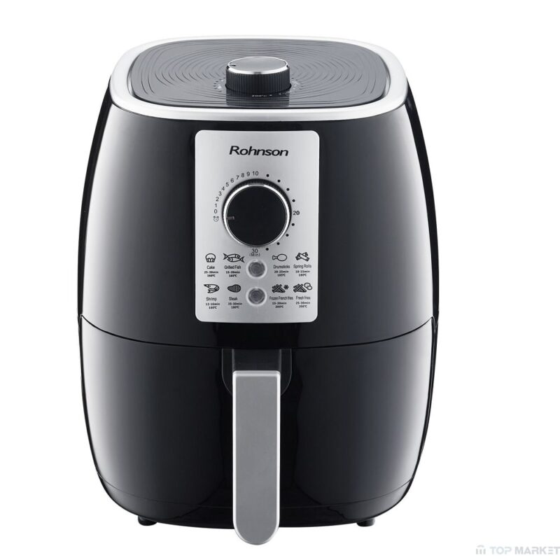 Фритюрник ROHNSON R-2827 Airfryer Намаления и отстъпки ЧеренПетък 3