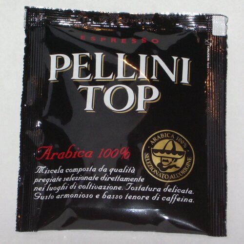 Кафе дози Pellini Top 100% Arabica 7 г – 50 броя Намаления и отстъпки ЧеренПетък