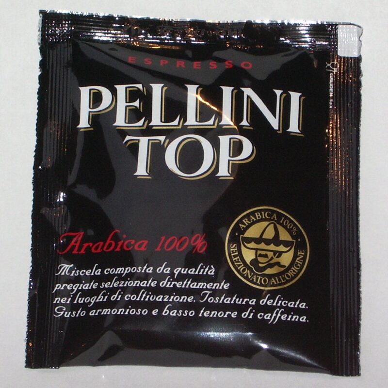 Кафе дози Pellini Top 100% Arabica 7 г – 50 броя Намаления и отстъпки ЧеренПетък 3