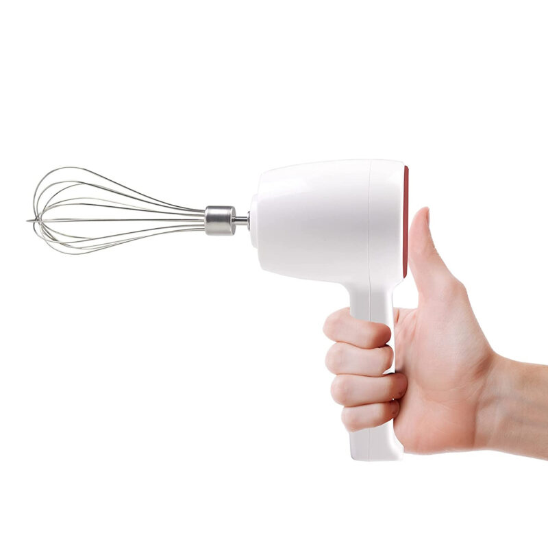 Безжичен ръчен миксер Beper P102SBA007, 20W, 2 бъркалки, USB зареждане, 5 скорости, Бял Намаления и отстъпки ЧеренПетък 3