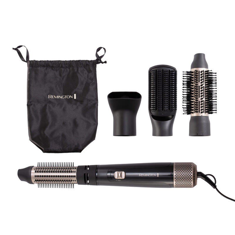 Четка за сушене и стилизиране Remington AS7500 Blow Dry and Style, 1000 W, Йонизация, Cool shot, Аксесоари, Черен Намаления и отстъпки ЧеренПетък 3