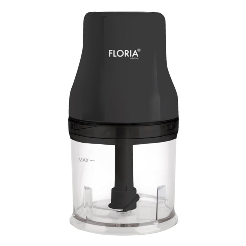 Чопър Floria ZLN3035, 200W, 500 ml, Неплъзгащ се, Стоманени остриета, Черен Намаления и отстъпки ЧеренПетък 3