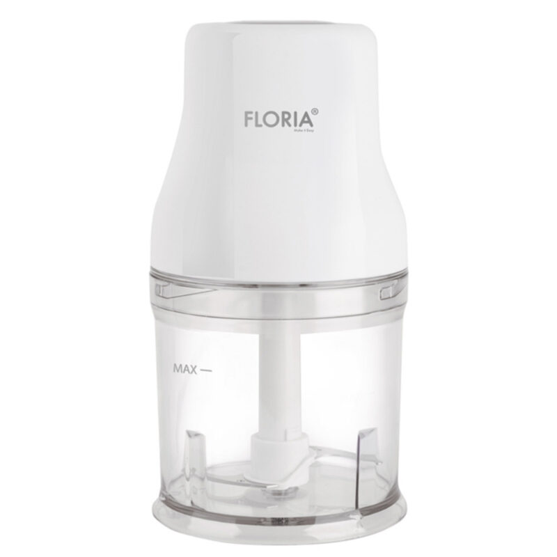 Чопър Floria ZLN3042, 200W, 500 ml, Неплъзгащ се, Стоманени остриета, Бял Намаления и отстъпки ЧеренПетък 3