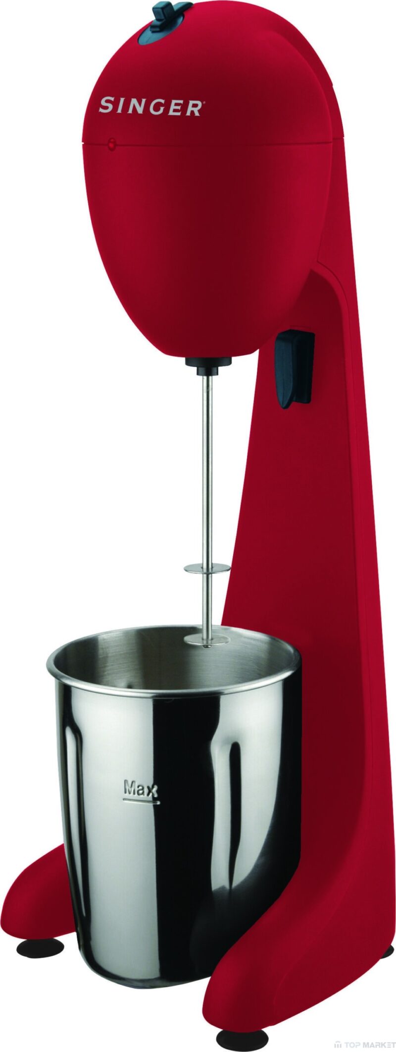 Миксер SINGER DM-100W-RED за фрапе Намаления и отстъпки ЧеренПетък 3