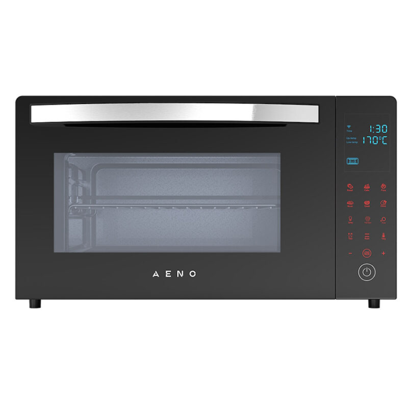Електрическа Фурна AENO AEO0001,1200W, 30L, 8 Програми, Конвекция, Тоuch screen, LED дисплей, Осветление, Черен Намаления и отстъпки ЧеренПетък 2