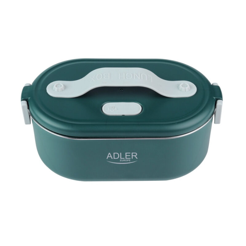Електрическа кутия за обяд Adler AD 4505, 800 ml, До 70C, Стоманен съд за храна, Зелен Намаления и отстъпки ЧеренПетък 3
