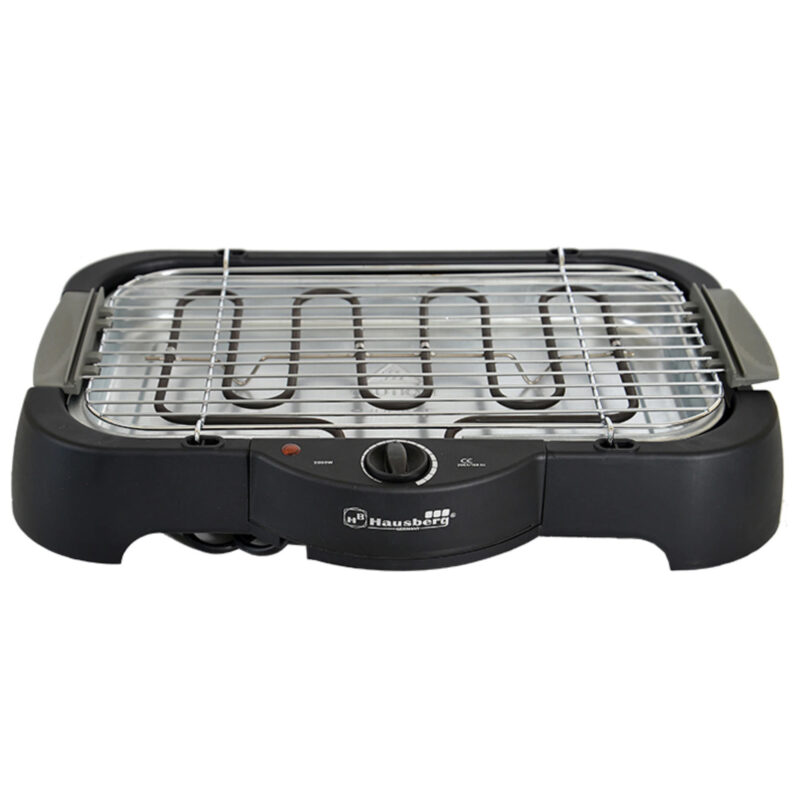 Електрическа скара Hausberg HB-523, 2000W, Терморегулатор, 50.5 X 36 см, Черен Намаления и отстъпки ЧеренПетък 3