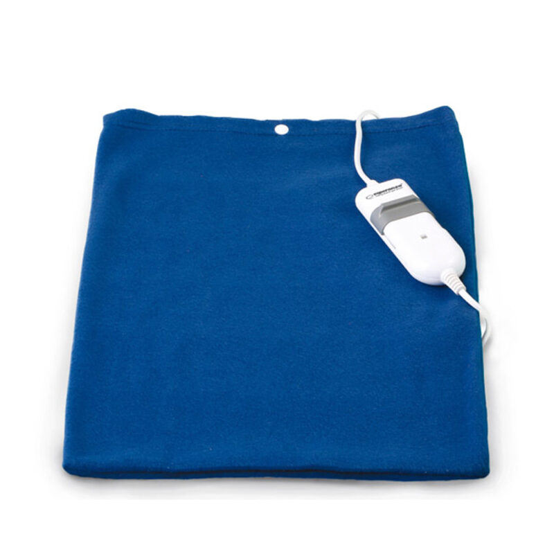 Електрическа възглавница Esperanza Cashmere EHB004, 60W, 3 нива на температура, Син Намаления и отстъпки ЧеренПетък 3