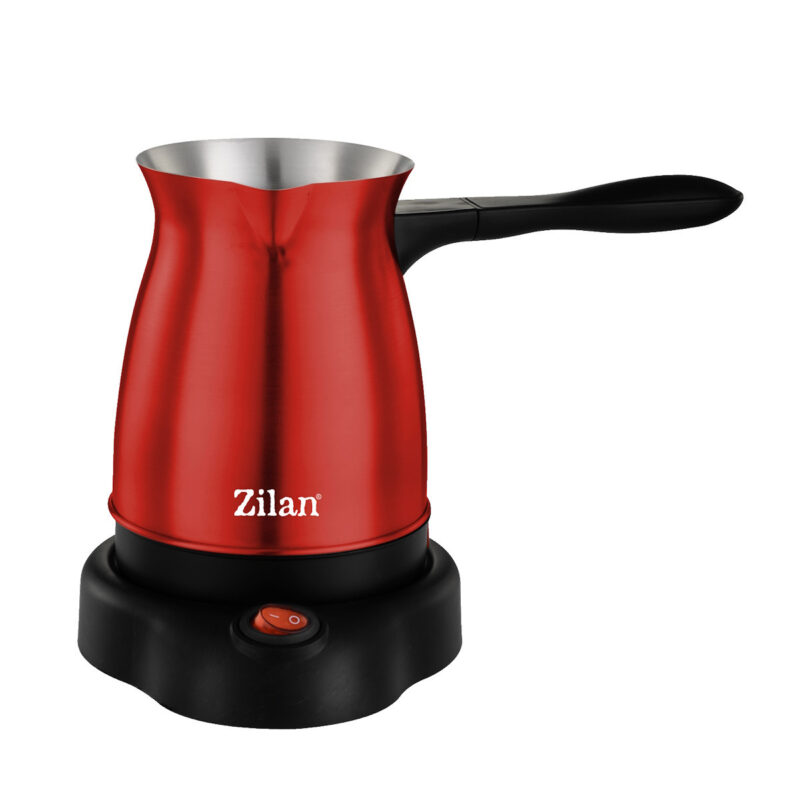 Електрическо джезве Zilan ZLN3627, 800W, 0.350 ml, Светлинен индикатор, Червен Намаления и отстъпки ЧеренПетък 2