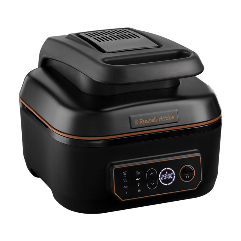 Фритюрник Russell Hobbs SatisFry 26520-56, 1750 W, 5.5 L, 7 функции за готвене, Черен Намаления и отстъпки ЧеренПетък 3