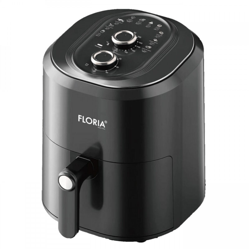 Фритюрник с горещ въздух Air Fryer Floria ZLN8009, 1360 W, 6l, 80-200C, Таймер, Черен Намаления и отстъпки ЧеренПетък 3