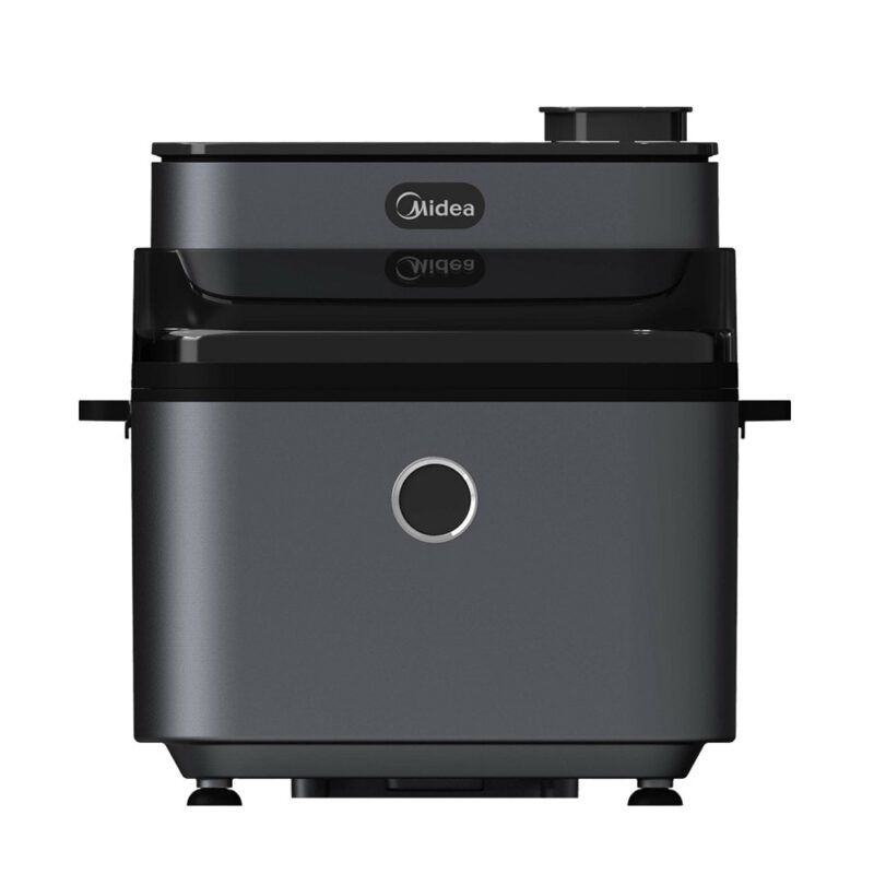 Фритюрник с горещ въздух Midea MF-CY75A2, 1700W, 7.3L, LED дисплей, Изсушаване, Технология JuicyCrispy, Сив Намаления и отстъпки ЧеренПетък 3