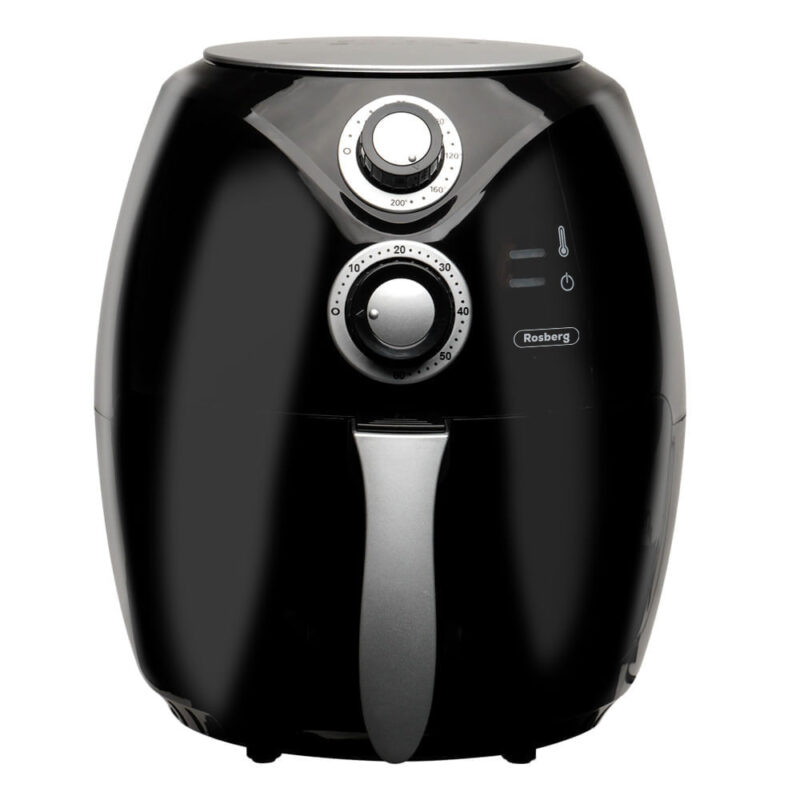 Фритюрник с горещ въздух Air Fryer Rosberg Premium RP51980C, 1600W, 2.6 литра, 80°C~200°C, Таймер, Черен Намаления и отстъпки ЧеренПетък 3