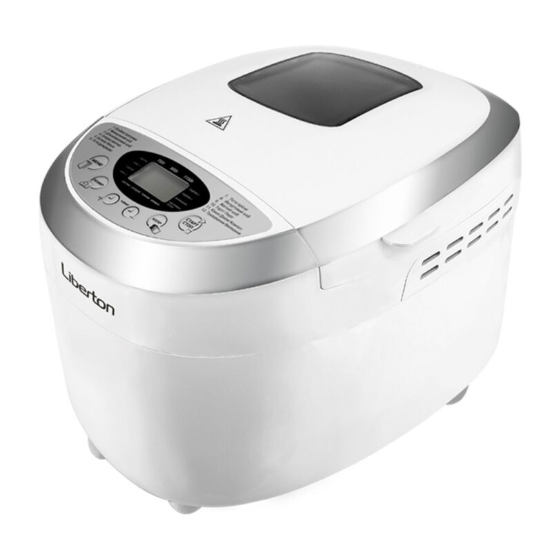 Хлебопекарна с 2 бъркалки Liberton LBM-6305, 850W, 1150 gr, 12 програми, 3 настройки, Таймер, Бял Намаления и отстъпки ЧеренПетък 3