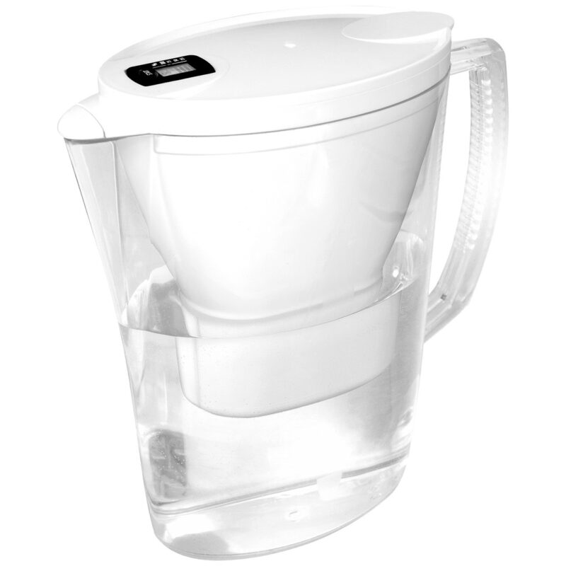 Кана за филтриране на чешмяна вода Aquaselect Shark Multimax B17, Обща вместимост 2.5 l, Обем на филтрирана вода 1 l, Намаления и отстъпки ЧеренПетък 3