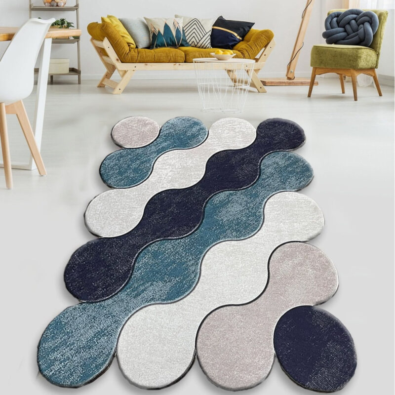 Килим Chilai Home 959CHL2317, 80х120 см, Полиестер, 10 мм, Многоцветен Намаления и отстъпки ЧеренПетък 2