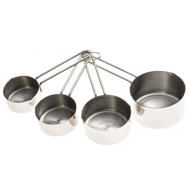 Комплект мерителни купички Kinghoff KH 4025, 4 броя, 60/80/125/250 мл, Инокс Намаления и отстъпки ЧеренПетък 2