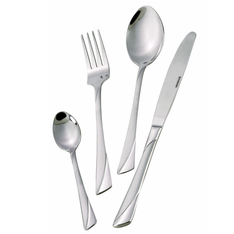 Комплект прибори за хранене Bohmann BH-7224MR, 24 бр, Кутия, Инокс Намаления и отстъпки ЧеренПетък 3