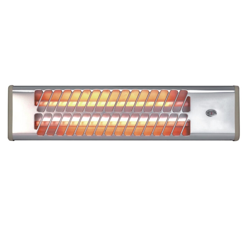 Кварцова печка за стена Elite WQH-0455, 800 W, 2 степени, Сребрист Намаления и отстъпки ЧеренПетък 3