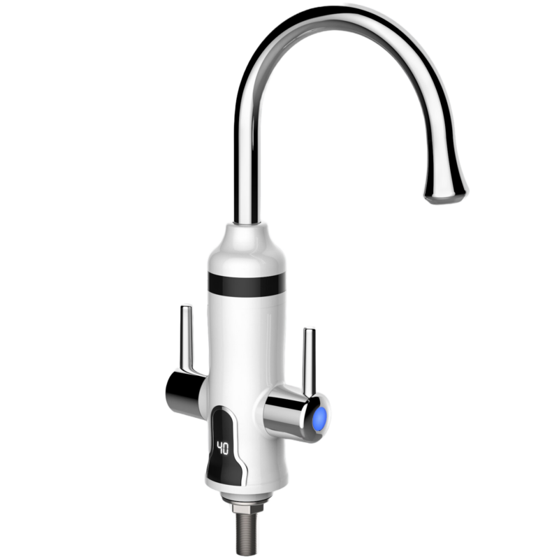 Нагревател за вода Elite EHD-2538, 3300W, Двоен кран, До 60C, Монтаж на плот, Инокс Намаления и отстъпки ЧеренПетък 2