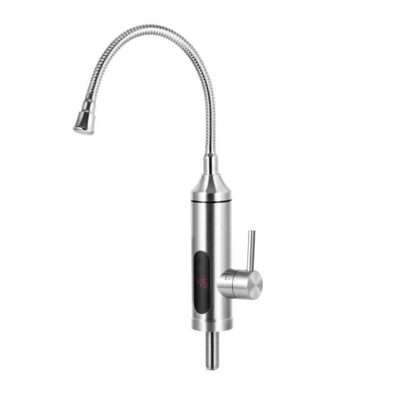 Нагревател за вода Voltz V57100EW, 3300W, Гъвкав чучур, До 60C, Монтаж на плот, Инокс Намаления и отстъпки ЧеренПетък 3