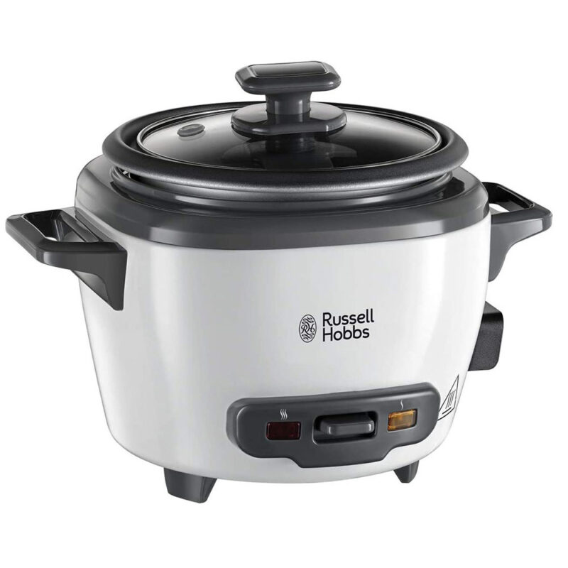 Оризоварка Russell Hobbs Cook@Home 27020-56, 600 мл, Компактен размер, Поддържане на топлина, Сив Намаления и отстъпки ЧеренПетък 3