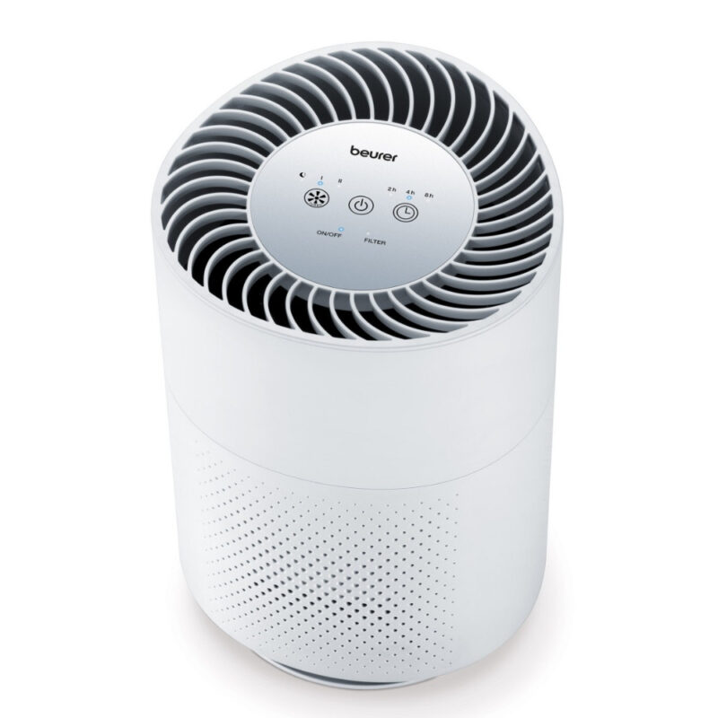 Пречиствател на въздух Beurer LR 220, 38W, Трипластова филтрираща система, До 37м2, Турбо, Таймер, Бял Намаления и отстъпки ЧеренПетък 3