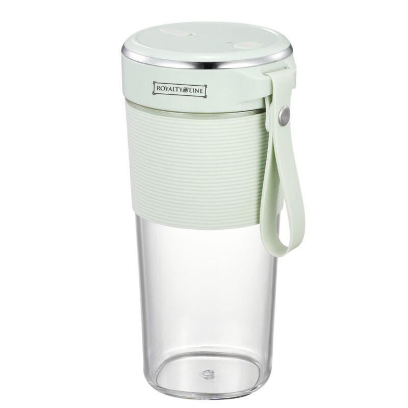Преносим USB блендер Royalty Line UBP-40, 40W, 300ml, 2 ножа, Прозрачен/зелен Намаления и отстъпки ЧеренПетък 3