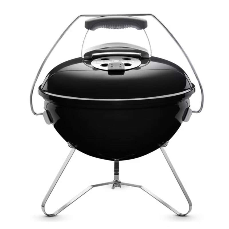 Преносимо барбекю на въглища Weber 1121004 Smokey Joe,  37cm, Емайлирана стомана, Студена дръжка Tuck-N-Carry, Черен Намаления и отстъпки ЧеренПетък 3