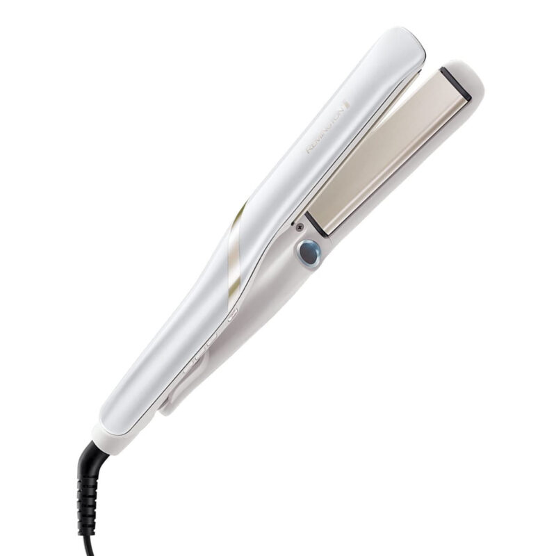 Преса за коса Remington S9001 Hydraluxe Pro, 230 C, Керамика, Водна пара, 5 нива, Бял Намаления и отстъпки ЧеренПетък 3