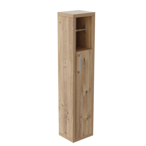 Шкаф за баня с поставка за тоалетна хартия Kalune Design 854KLN3903, 70х15 см, Меламиново покритие, Кафяв