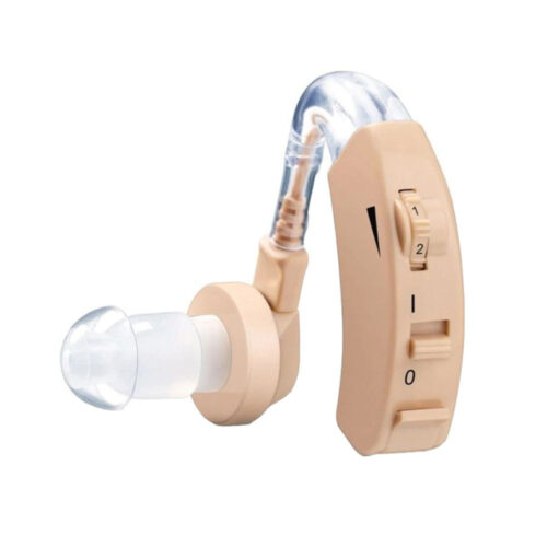 Слухов апарат Beurer HA 20, BTE, Усилване на звука 40 dB, Изходен звук 128 dB, 5000 Hz, Бежов