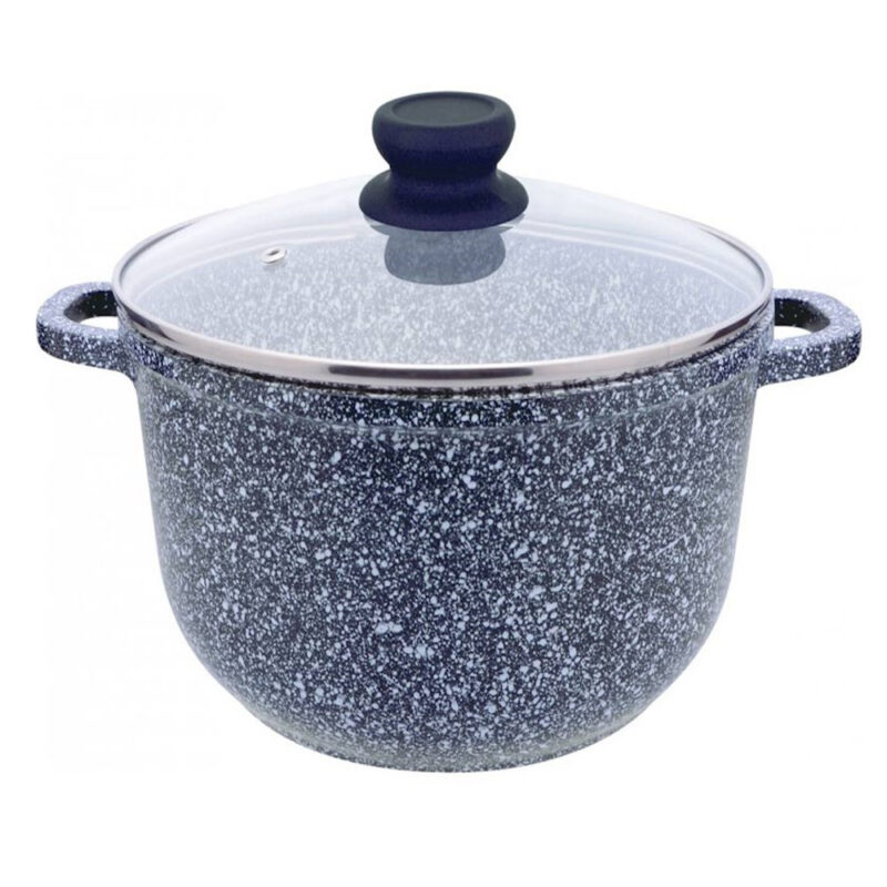 Тенджера дълбока Voltz V54318A24D, 24 см, 6.2 л, Гранитно покритие, Индукция, Сив Намаления и отстъпки ЧеренПетък 3