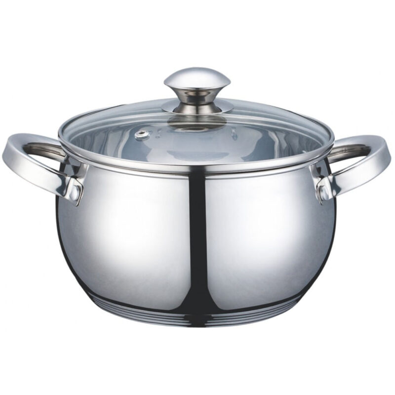 Тенджера Voltz V51210G20, 20 см, 3.9 литра, Дебело дъно, Индукция, Инокс Намаления и отстъпки ЧеренПетък 3