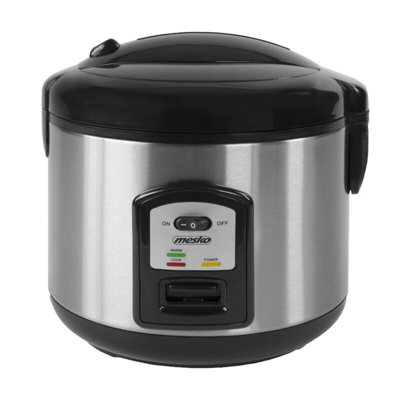 Уред за варене на ориз Mesko MS 6411, 1000 W, 1.5l, Поддържане на топлината, Инокс/Черен Намаления и отстъпки ЧеренПетък 2