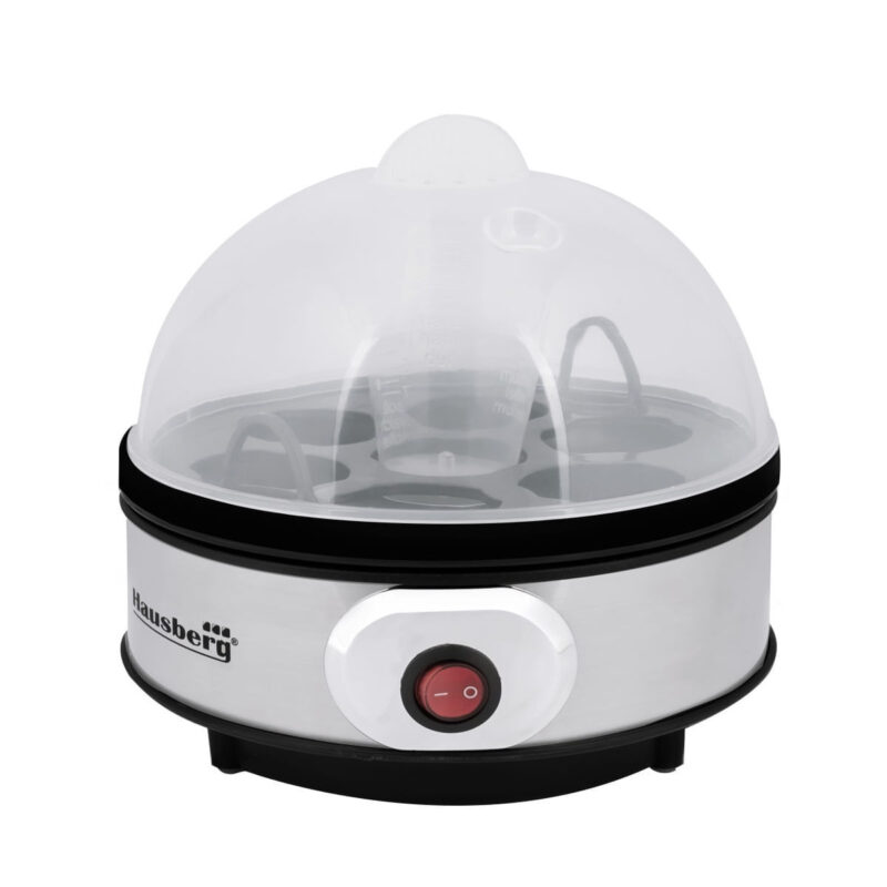 Яйцеварка Hausberg HB-2215, 350W, 7 яйца, Хронометър, Инокс Намаления и отстъпки ЧеренПетък 3