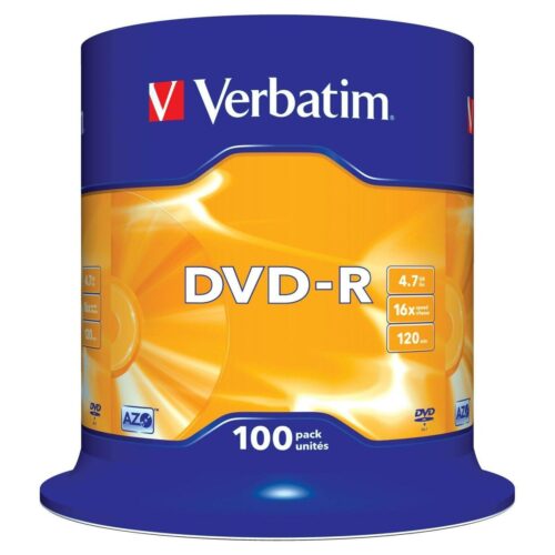 DVD-R Verbatim DVD-R Matt Silver 100 броя Намаления и отстъпки ЧеренПетък