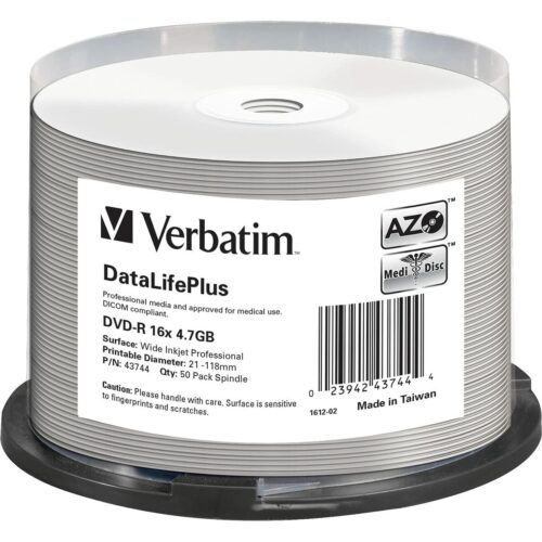 DVD-R Verbatim DataLifePlus 50 Части Намаления и отстъпки ЧеренПетък