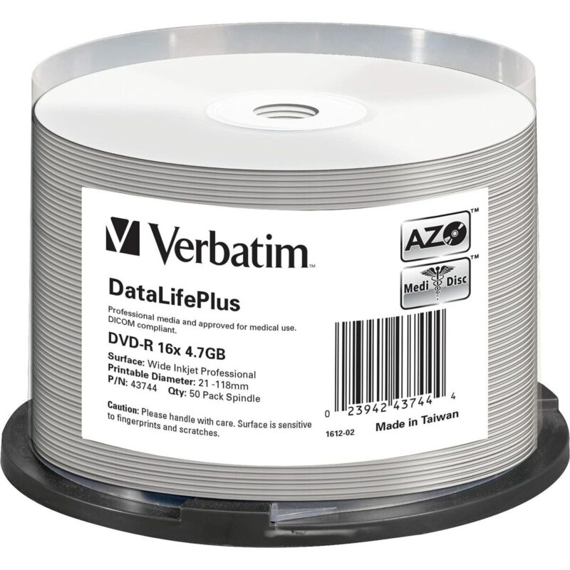 DVD-R Verbatim DataLifePlus 50 Части Намаления и отстъпки ЧеренПетък 3