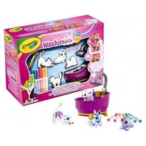 Playset Washimals Pets Crayola 74-7453 вана Намаления и отстъпки ЧеренПетък