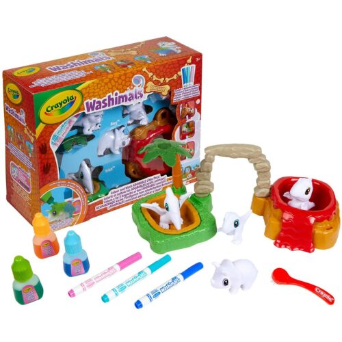 Playset Washimals Dinos Set Jurásico Crayola Washimals Dinosaurs Занаятчийска игра Намаления и отстъпки ЧеренПетък