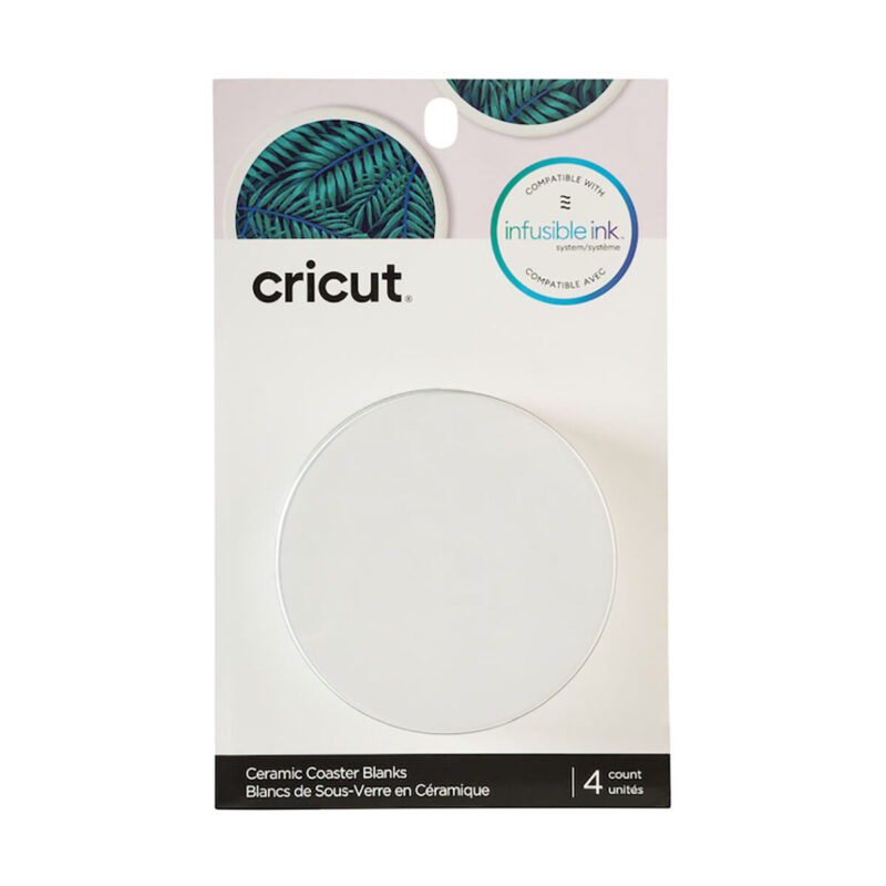 Customisable Coasters for Cutting Plotter Cricut Ceramic Намаления и отстъпки ЧеренПетък