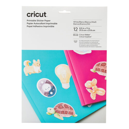 Printable Adhesive Paper for Cutting Plotters Cricut PRINTABLE