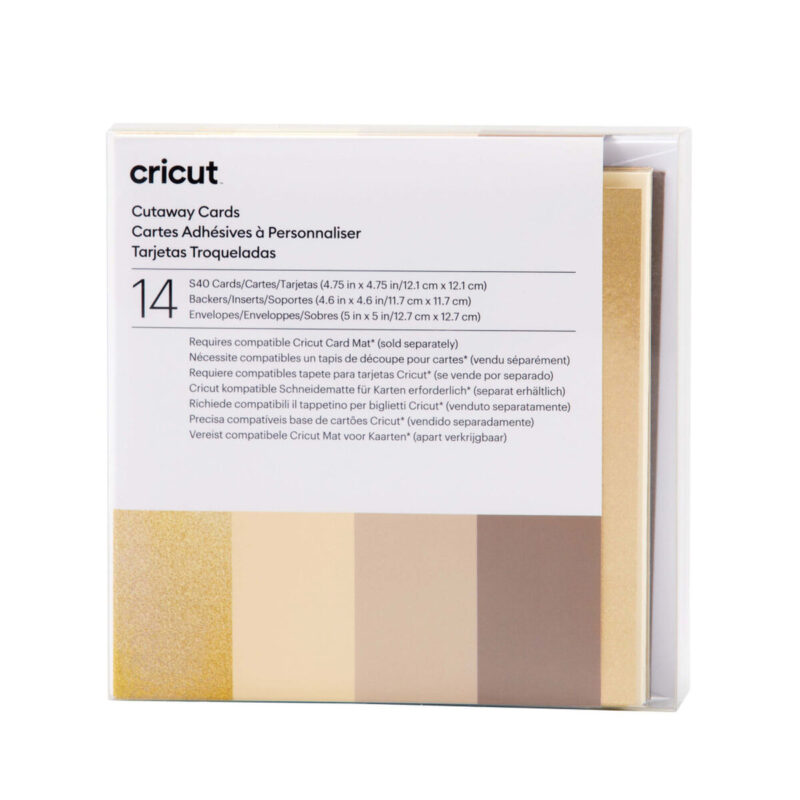 Cutting Plotter Cutting Cards Cricut Neutrals S40 Намаления и отстъпки ЧеренПетък
