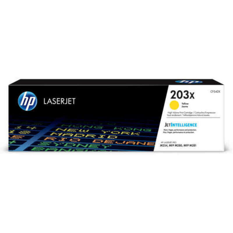 Oригинален тонер HP 203X Жълт Намаления и отстъпки ЧеренПетък 3