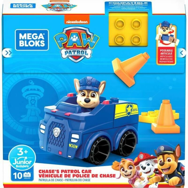 Playset Mega Construx Paw Patrol + 3 години 10 Части Намаления и отстъпки ЧеренПетък