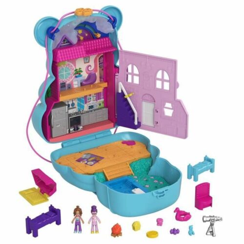 Playset Polly Pocket Surprise Bear Bag Чанта Мечка + 4 години Намаления и отстъпки ЧеренПетък