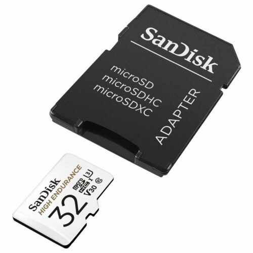 Mикро SD карта памет с адаптер SanDisk High Endurance 32 GB