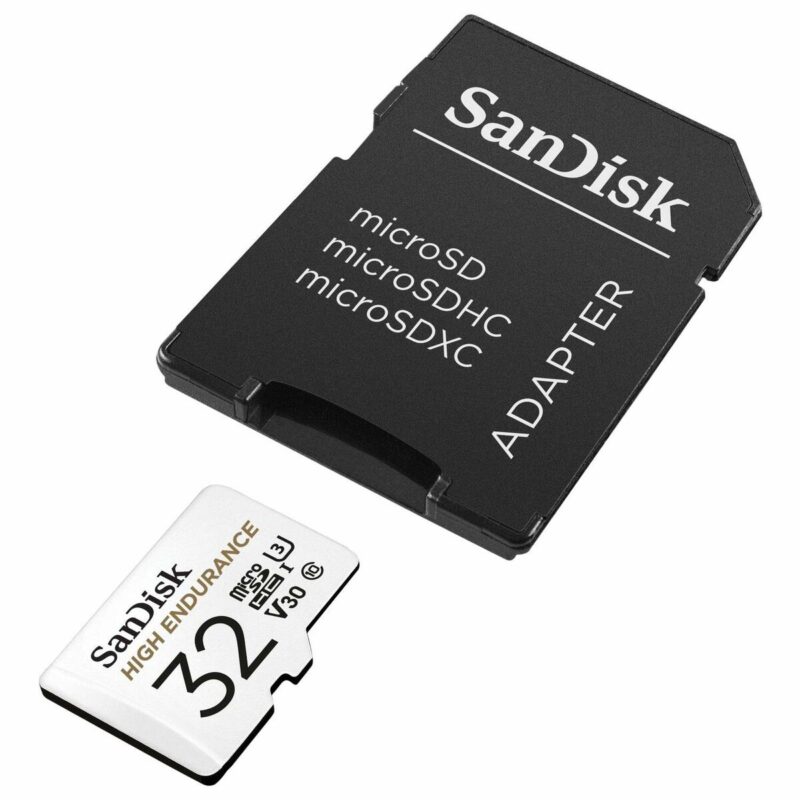 Mикро SD карта памет с адаптер SanDisk High Endurance 32 GB Намаления и отстъпки ЧеренПетък 3